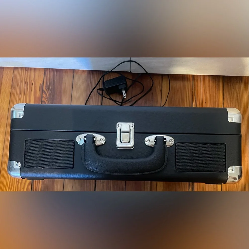 Byron Statics Vinyl Record Player Turntable KTS-601 Black - Picture 5 of 10